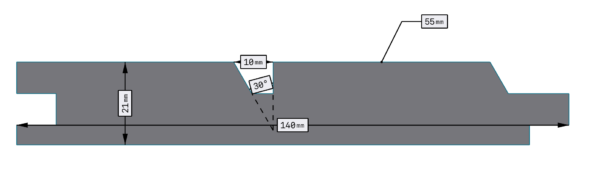 Thermowood TGU-TGV profil - Profilbræt TGU-TGV liste i Thermo Fyr/Gran - Smuk profilbræt der ligner listebeklædning